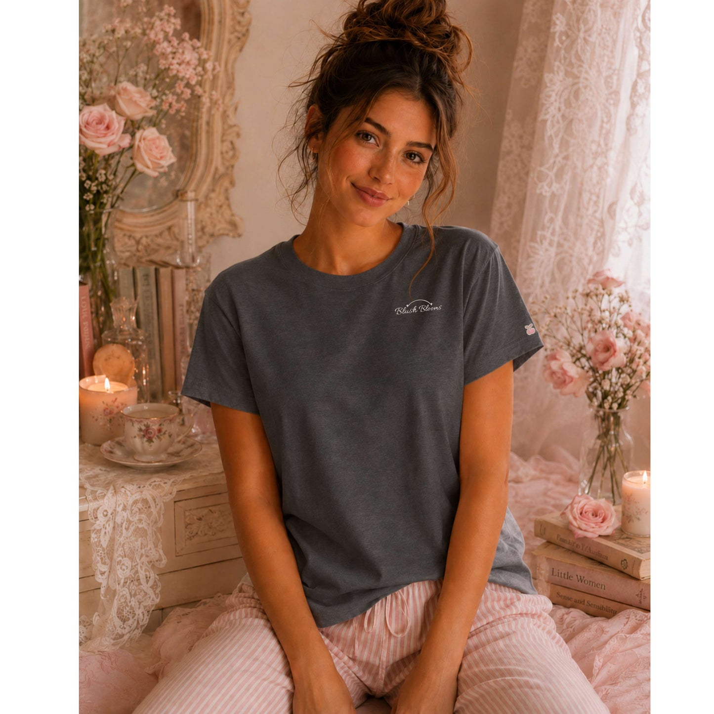 Blush Blooms Tee